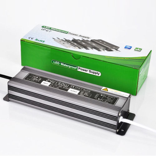 150W6.25A DC24V Constant Voltage Outdoor Waterproof IP67 Switching LED Driver Transformer Power Supply For LED Light Strips 150W6.25A DC24V Constant Voltage Outdoor Waterproof IP67 Switching LED Driver Transformer Power Supply For LED Light Strips